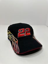 Load image into Gallery viewer, Vintage Nascar Flames Strapback Hat

