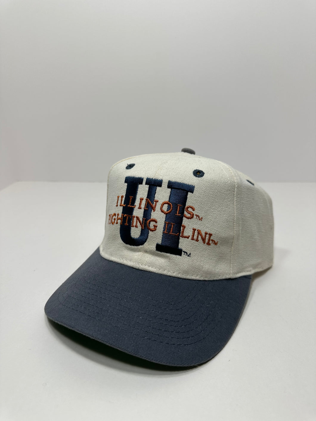 Vintage University of Illinois Illini 1990s Snapback Hat