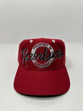 Load image into Gallery viewer, Vintage Arkansas Razorbacks Circle Script The Game 1990s Snapback Hat

