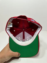 Load image into Gallery viewer, Vintage Arkansas Razorbacks Circle Script The Game 1990s Snapback Hat
