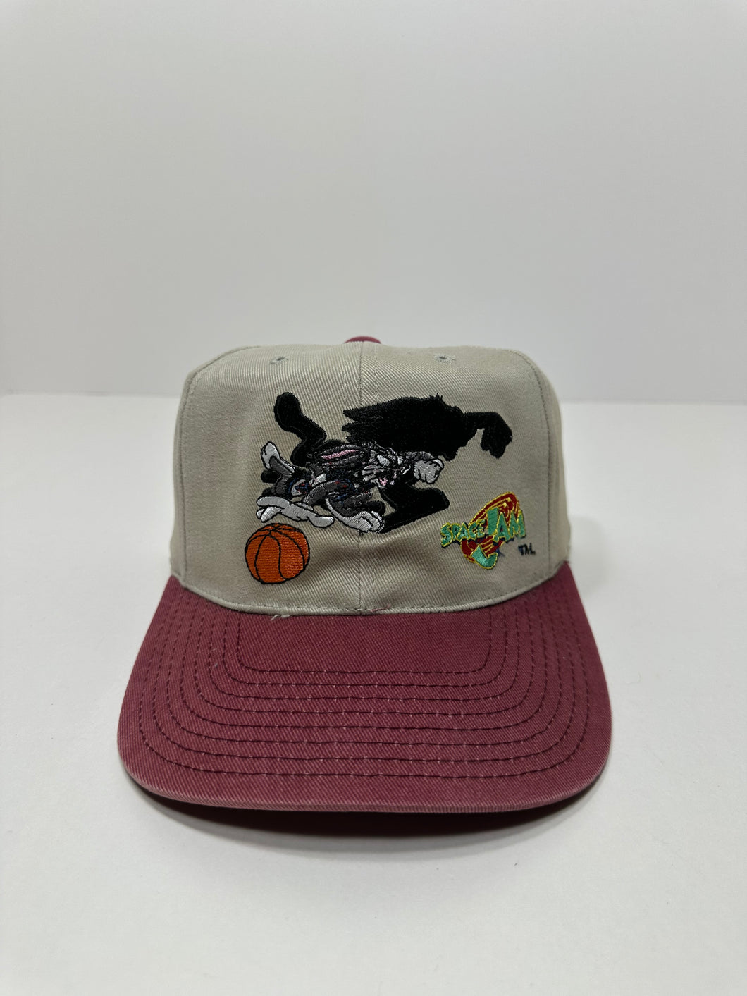 Vintage Space Jam Bugs Bunny American Needle 1990s Snapback Hat