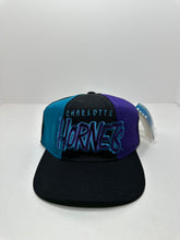 Load image into Gallery viewer, Vintage Charlotte Hornets Starter Tri Power 1990s Snapback Hat
