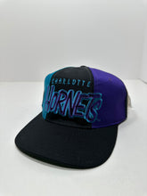 Load image into Gallery viewer, Vintage Charlotte Hornets Starter Tri Power 1990s Snapback Hat
