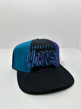 Load image into Gallery viewer, Vintage Charlotte Hornets Starter Tri Power 1990s Snapback Hat
