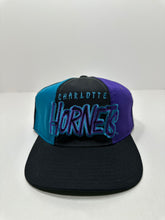 Load image into Gallery viewer, Vintage Charlotte Hornets Starter Tri Power 1990s Snapback Hat
