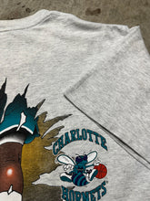 Load image into Gallery viewer, Vintage Charlotte Hornets Larry Johnson Breakthrough Nutmeg Tee (Large)
