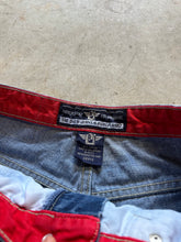 Load image into Gallery viewer, Y2K PurePlayaz Darkstone Baggy Denim Jorts (32)
