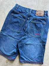 Load image into Gallery viewer, Y2K PurePlayaz Darkstone Baggy Denim Jorts (32)
