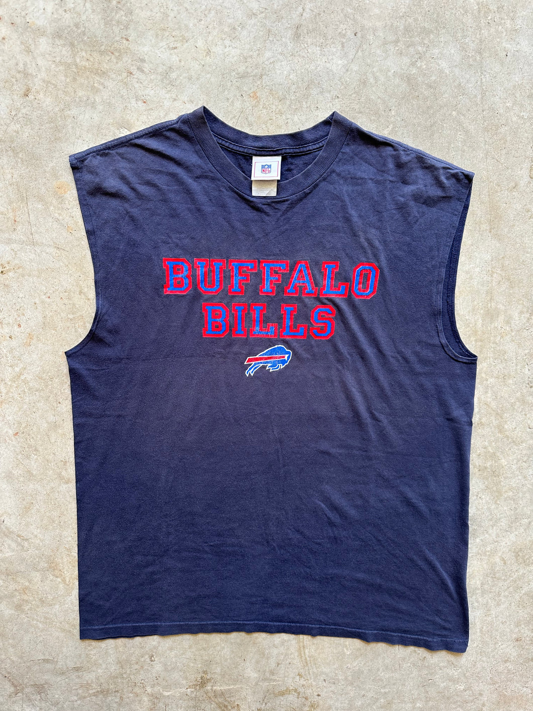 Vintage Buffalo Bills 90s Tank Top Graphic Tee (XL)