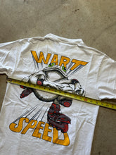 Load image into Gallery viewer, Vintage Lifeforms Frog Wart Speed Roller Blade Graphic T-Shirt (Small)
