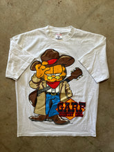 Load image into Gallery viewer, Vintage Garfield Garth Brooks Parody 1994 Graphic T-Shirt (Large/XL)
