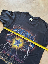 Load image into Gallery viewer, Vintage Dallas Cowboys Riding the Storm Lightning 1990&#39;s Graphic T-Shirt (Large)
