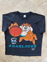 Load image into Gallery viewer, Vintage Charlotte Hornets Taz 1995 Graphic T-Shirt (XL)
