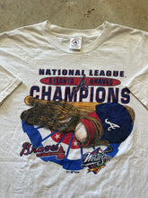 Load image into Gallery viewer, Vintage Atlanta Braves 1999 World Series Graphic T-Shirt (2XL)
