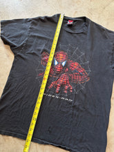 Load image into Gallery viewer, Vintage Spiderman 2002 Movie Promo Black Graphic T-Shirt (Large)
