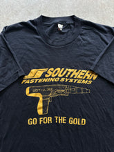 Load image into Gallery viewer, Vintage Go for the Gold Southern Fastening Systems 80s Screen Stars Tee (Medium)
