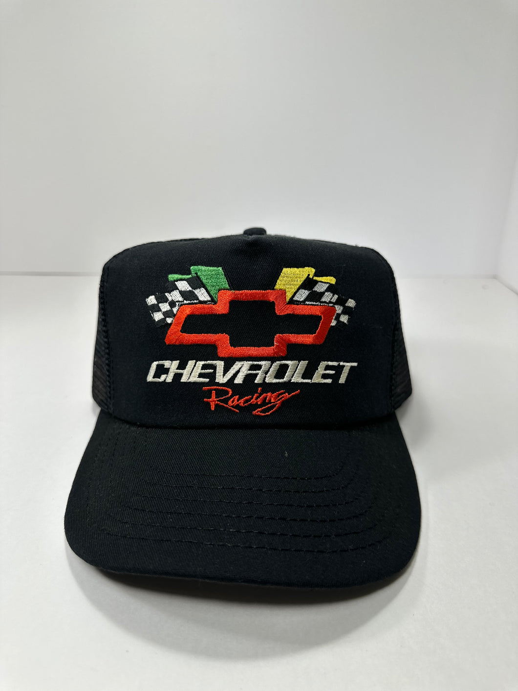 Vintage Chevy Racing Bow Tie Nascar 1990s Snapback Hat