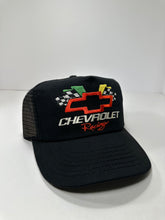 Load image into Gallery viewer, Vintage Chevy Racing Bow Tie Nascar 1990s Snapback Hat
