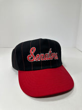 Load image into Gallery viewer, Vintage Ottawa Senators Pin Stripe 1990s NHL Snapback Hat
