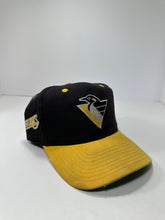 Load image into Gallery viewer, Vintage Pittsburgh Penguins 1990s NHL Snapback Hat
