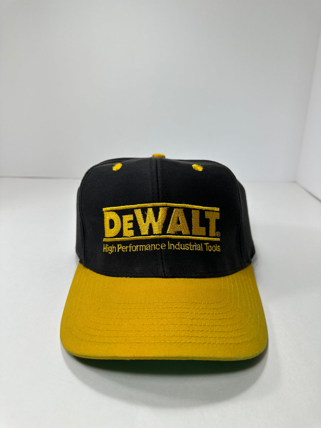 Vintage DeWALT Power Tools 1990s Two Tone Snapback Hat