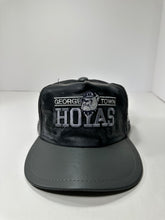 Load image into Gallery viewer, Vintage Georgetown Hoyas 1990s Leather Snapback Hat
