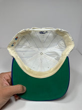 Load image into Gallery viewer, Vintage Seattle Mariners Starter Pin Striped 1990s MLB Snapback Hat
