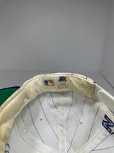 Load image into Gallery viewer, Vintage Seattle Mariners Starter Pin Striped 1990s MLB Snapback Hat
