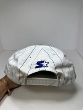 Load image into Gallery viewer, Vintage Seattle Mariners Starter Pin Striped 1990s MLB Snapback Hat
