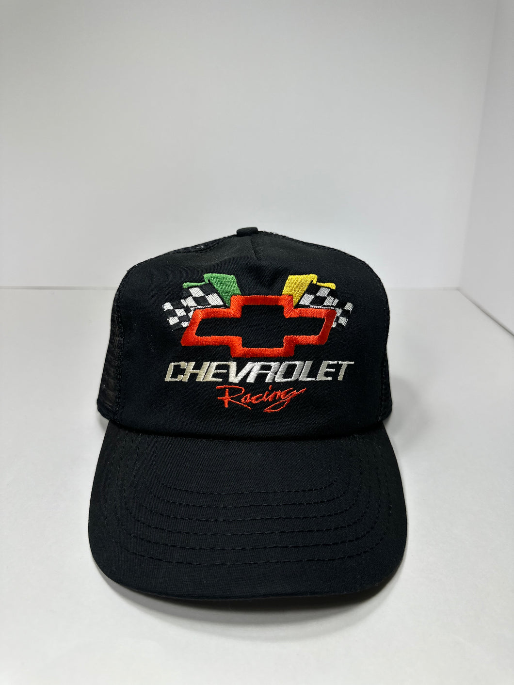 Vintage Chevy Racing Bow Tie Nascar 1990s Snapback Hat