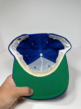 Load image into Gallery viewer, Vintage New York Rangers The Game Split Bar 1990s NHL Snapback Hat
