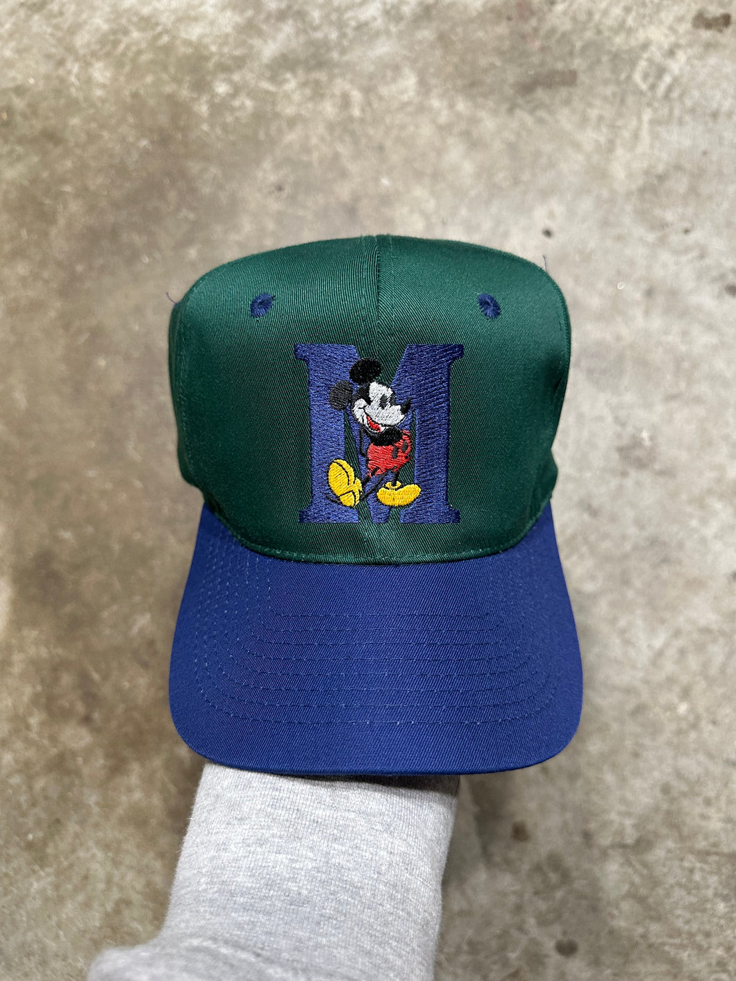 Vintage Mickey Mouse Snapback Hat