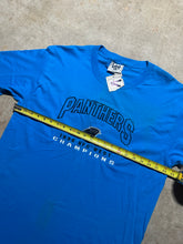 Load image into Gallery viewer, Vintage Carolina Panthers &#39;90s Embroidered T Shirt (Large)
