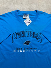 Load image into Gallery viewer, Vintage Carolina Panthers &#39;90s Embroidered T Shirt (Large)
