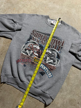 Load image into Gallery viewer, Vintage Carolina Panthers vs Patriots 2004 Super Bowl Sweatshirt (S/M)
