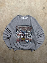 Load image into Gallery viewer, Vintage Carolina Panthers vs Patriots 2004 Super Bowl Sweatshirt (S/M)
