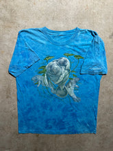 Load image into Gallery viewer, Vintage Alabama Gulf Shores Manatee &#39;90s Tie Dye T Shirt (XL)
