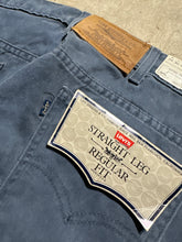 Load image into Gallery viewer, Vintage Levis 80s Blue Tab Straight Leg Pigeon Blue Jeans (34x34)
