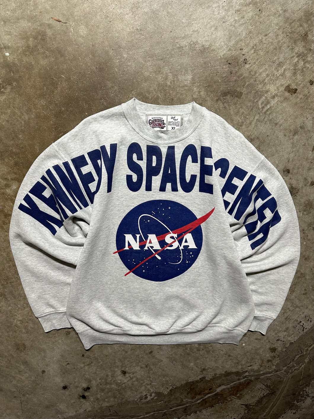 Vintage NASA Kennedy Space Center 1990s Spell Out Sweatshirt