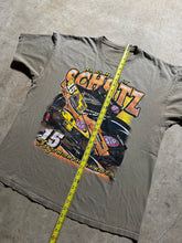 Load image into Gallery viewer, Y2K Donny Schatz Earth Tone Tiger Racing T Shirt (XL)
