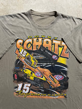 Load image into Gallery viewer, Y2K Donny Schatz Earth Tone Tiger Racing T Shirt (XL)
