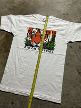 Load image into Gallery viewer, Vintage Eye on Survival Tiger 1993 Human i Tees Tee (Large)
