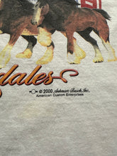 Load image into Gallery viewer, Vintage Budweiser Clydesdales 2000 Graphic Tee (Large)
