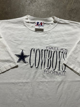 Load image into Gallery viewer, Vintage Dallas Cowboys Logo Athletic Embroidered 90s Tee (XL)
