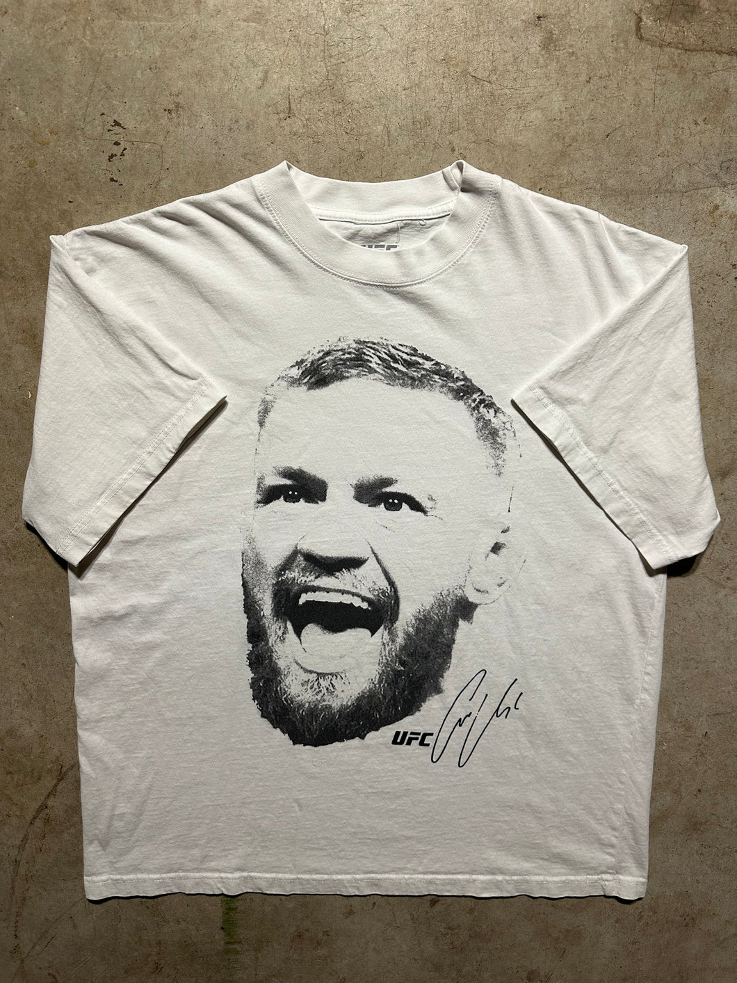 Connor McGregor UFC Big Face Graphic T-Shirt (Large)