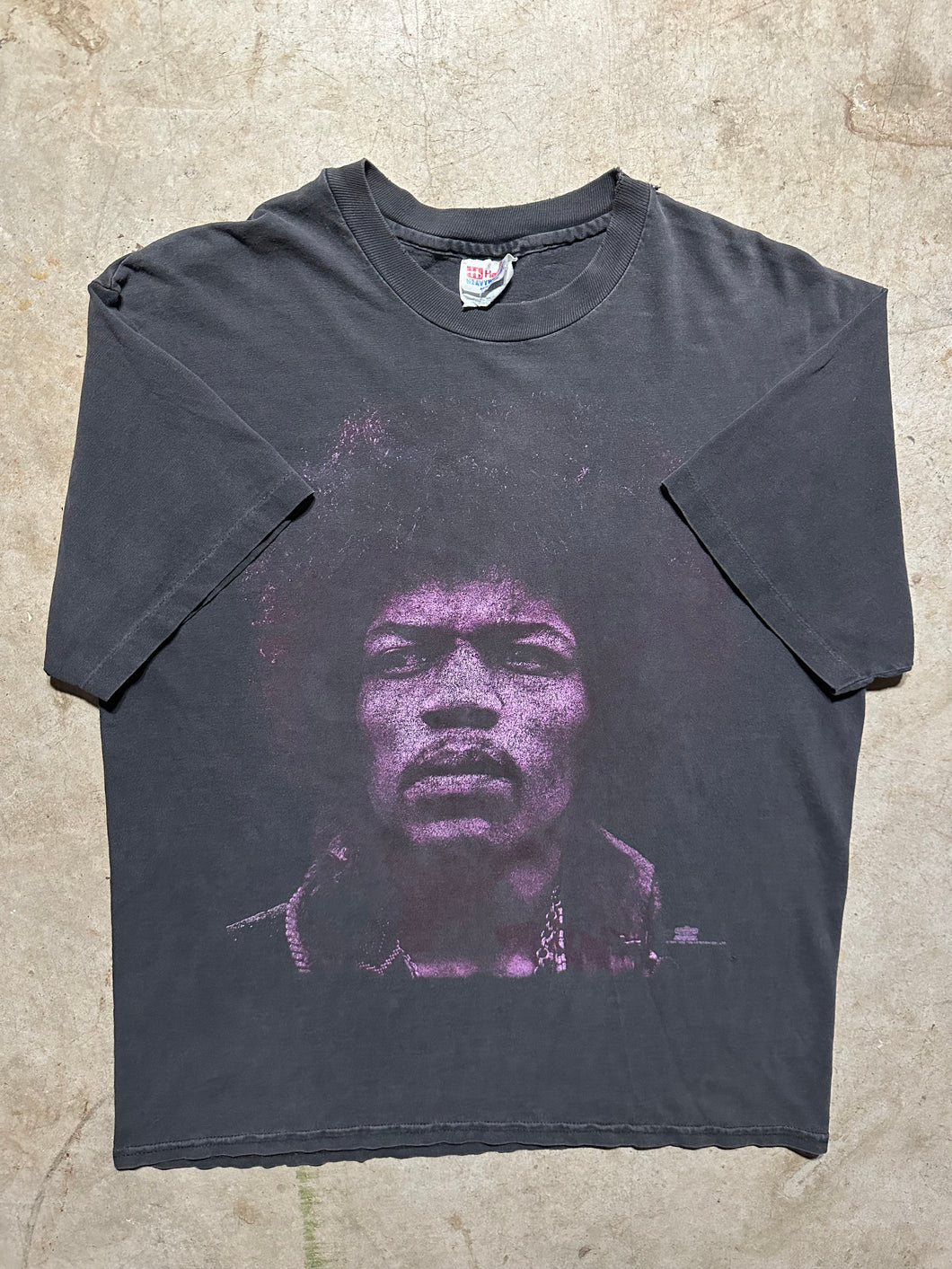 Vintage Jimi Hendrix Winterland Big Face 1994 T-Shirt (Large)
