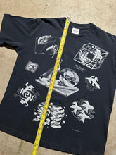 Load image into Gallery viewer, Vintage MC Escher All Andazia All Over Print 1991 Art Graphic T-Shirt (L/XL)
