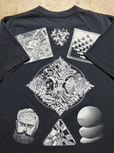 Load image into Gallery viewer, Vintage MC Escher All Andazia All Over Print 1991 Art Graphic T-Shirt (L/XL)

