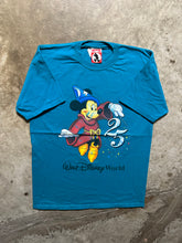 Load image into Gallery viewer, Vintage Walt Disney World 1990s Teal Tee Shirt (Large)
