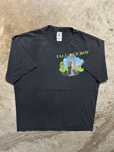 Load image into Gallery viewer, 2006 Fall Out Boy Black Clouds and Underdogs Faded Black Tour Tee (XL)
